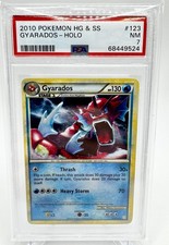 Pokemon Gyarados Holo Heartgold & Soulsilver 123/123 PSA 7