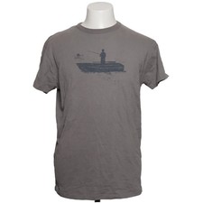 Derbe, T-shirt, Größe: L, Grau, Bio-Baumwolle, Print, Herren #G4U