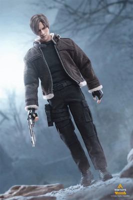 Leon Kennedy Figur 1/12 Nwtoys Resident Evil Actionfigur / Police Card