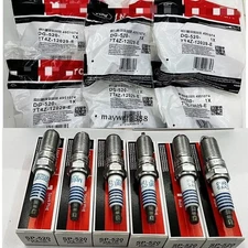 Motorcraft 6x Ignition Coil DG520 + 6x Spark Plug SP520 For 10-14 Edge 3.7 UF553