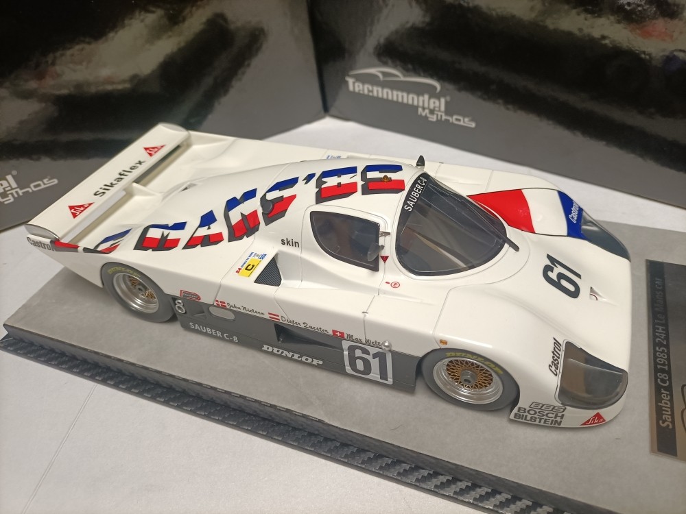 Tecnomodel 1:18 Mercedes Benz Sauber C8 LeMans 1985 Le Mans Rally
