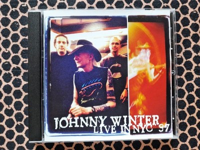 JOHNNY WINTER .. LIVE in New York City ' 9 7 .. * 1998 * POINTBLANK Records