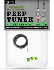 Bowman Archery Peep Tuner, Fix Peep Rotation with Ease, Effective and Easy to...