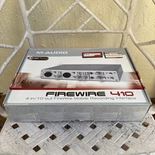 M-Audio Firewire 410 4-in/10-out Firewire mobile recording interface