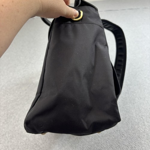 JEMMA Aktentasche Beuteltasche Tasche Damen schwarz Nylon wandelbar Rucksack Handtasche Arbeit Laptop - Bild 12 von 23