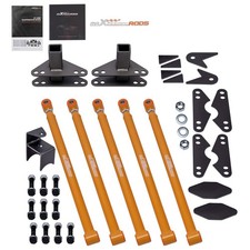 Universal 4 Link Kit Panhard Bar For Rat Rod Hot Rod Air Lift Setup