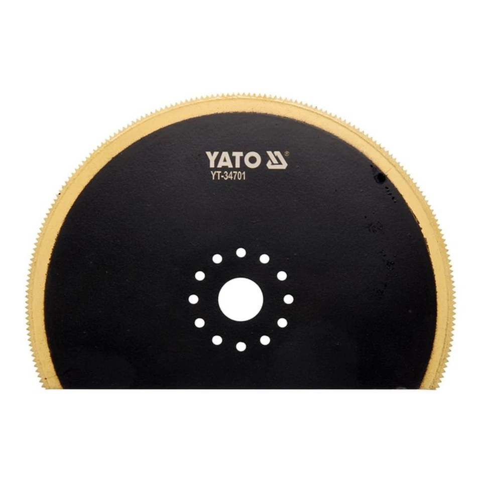 YATO Halbrundes Sägeblatt 100 mm für Multifunktionswerkzeug BIM TiN Multitool