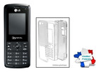 Coque Cristal Transparente Protection Rigide Pour LG KU250
