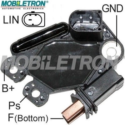 MOBILETRON Lichtmaschinenregler VR-V8056 12V B-Circuit Test Adaptor COM01