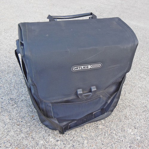 Ortlieb Pedal-Mate Waterproof Commuting Pannier, Black, Capacity: 16L