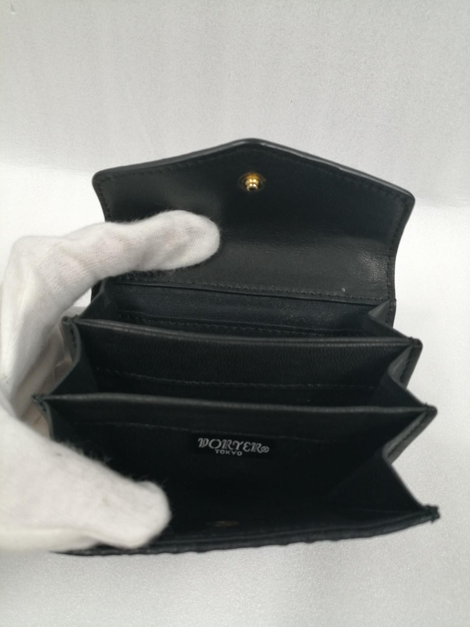 Compact Wallet Blk Python Madmaxx Porter JtU03 - image 8