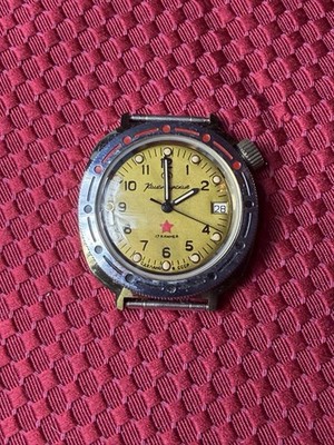 Russische Armbanduhr Vostok / Wostok, Modell Komandirskie.