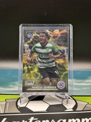 2023 TOPPS UCL Stadium Club Chrome Soccer /35 Rookie Card RC Edwards Sporting