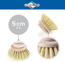 Kuchenprofi replacement brushes for dish washing brush 2-Pack Replacement Brush 