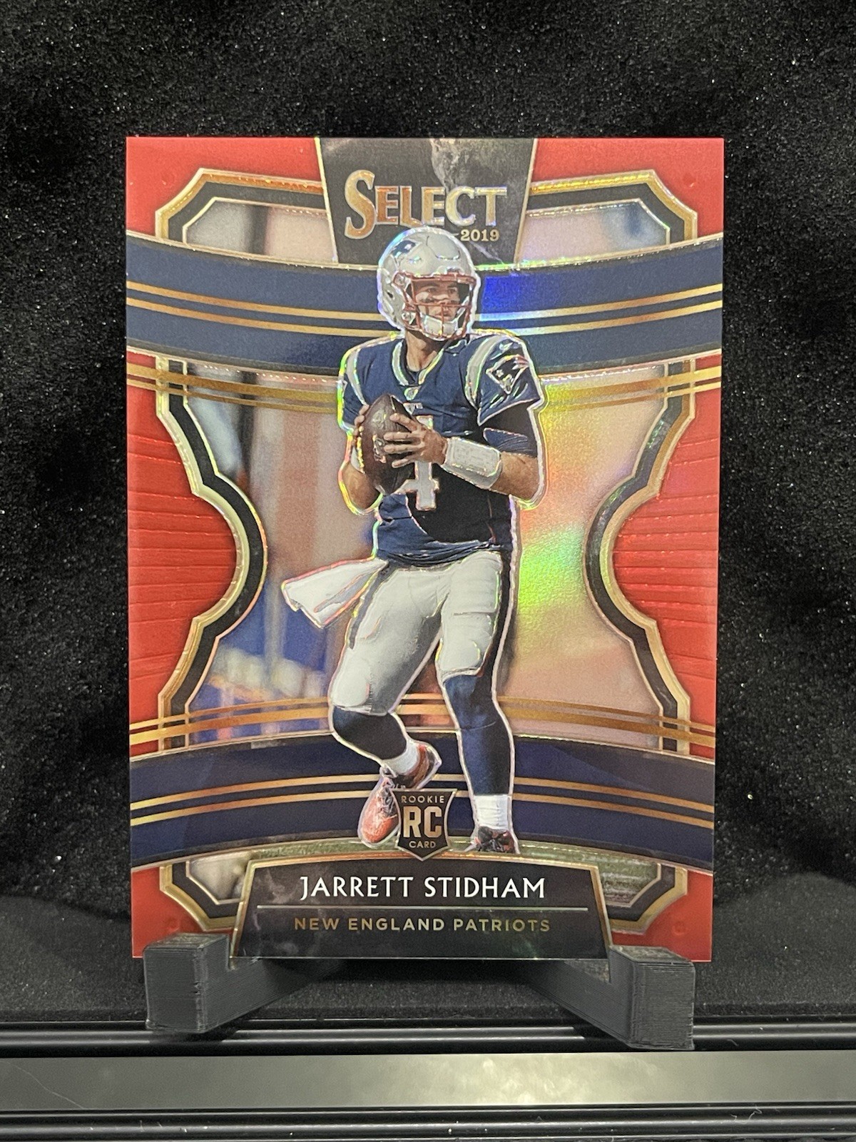 Jarrett Stidham 2019 Panini Select - Concourse #75 Red Prizm /99 (RC)