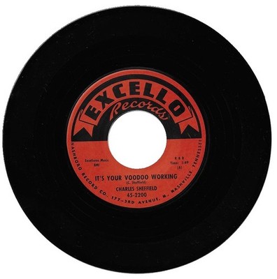 45Re CHARLES SHEFFIELD ''It's Your VooDoo Working/R'n'R Train'' Massive ClubDancer