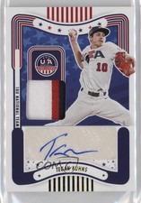 2024 Stars and Stripes Materials Signatures Prime 6/25 Tegan Kuhns Auto 0j81