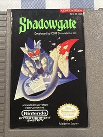 Shadowgate (Nintendo Entertainment System, NES, 1989) Authentic Tested Working