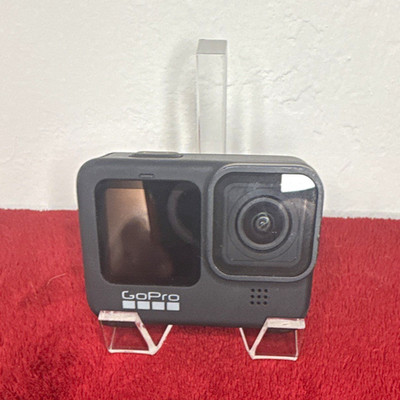 GoPro HERO9 Black Action Camera 20MP Waterproof USB-C Black w/Case & Mounts