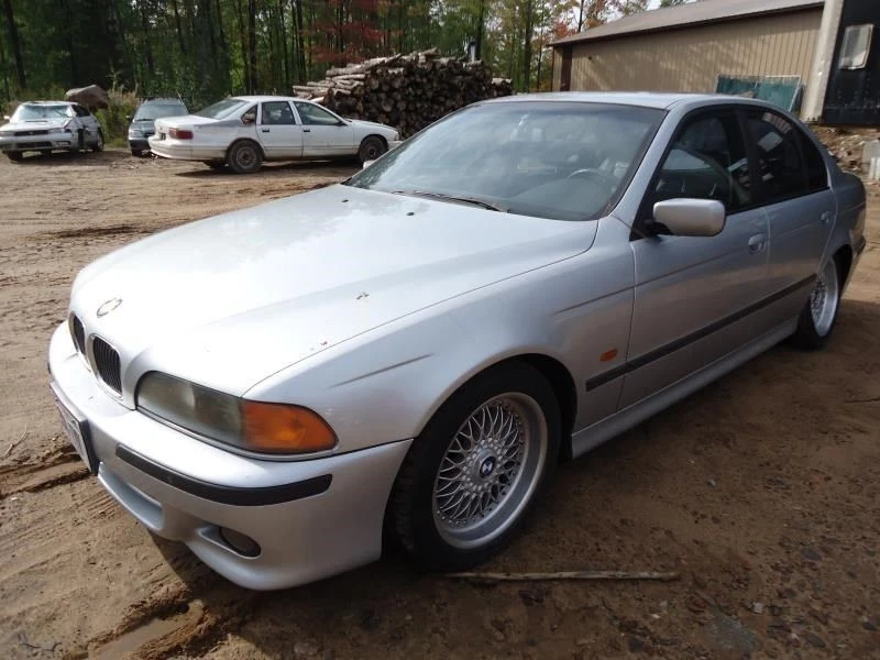 BMW 540i 1998 reposacabezas trasero izquierdo conductor - cuero negro Foto 4 de 4