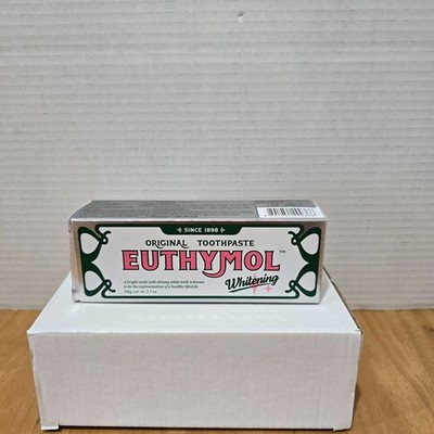 Euthymol Whitening Toothpaste 3.7 oz NIB