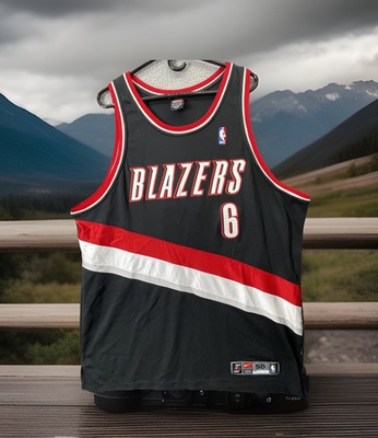 #ad 🔥 Vintage • Nike Team • Bonzi Wells #6 Portland Trailblazers Jersey • Men Sz 56 $54.95
