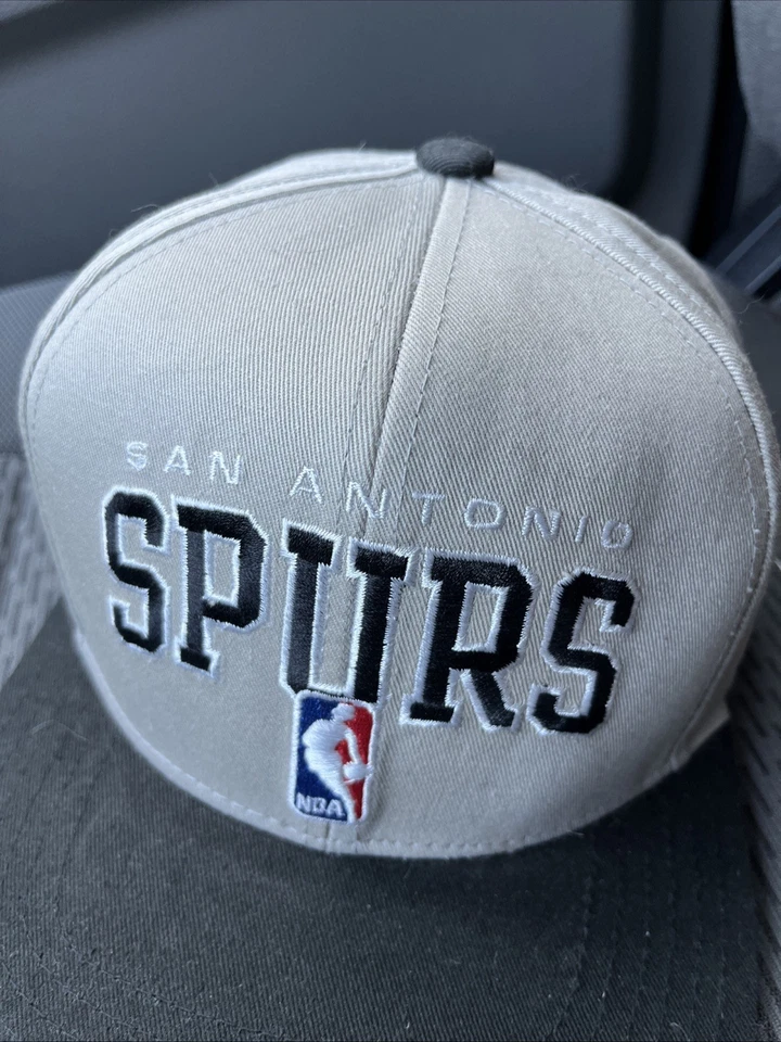 San Antonio Spurs Hat Cap 2012 Adidas Snapback Cotton NBA Youth RARE - Image 2 of 4
