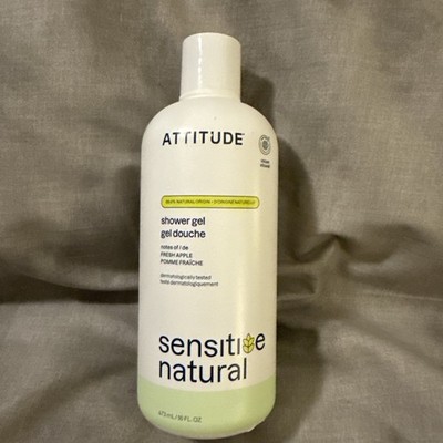 ATTITUDE Vegan Shower Gel 16 Fl Oz Avocado Oil Naturally Sourced Ingredients