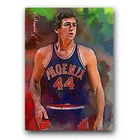 Paul Westphal Art Card Limited 38/50 Edward Vela Signed (Phoenix Suns)