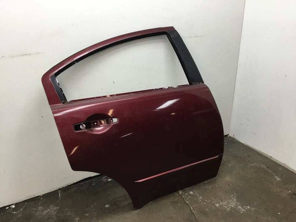 Puerta trasera derecha pasajero Mitsubishi GALANT roja 2004 2005 2006:Y Foto 3 de 4