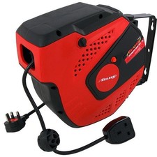 Neilsen 15M Automatic wall mounted extension Cable Reel