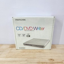 Memorex Slim External CD/DVD Writer MAC/Windows OS Compatible
