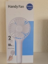 Portable Rechargeable Fan Mini Handy Fan Pocket Size Air Cooler USB w/ Battery