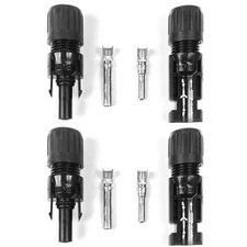 Staubli MC4 PV Solar Panel Cable Connector 2 Pairs - Made in USA