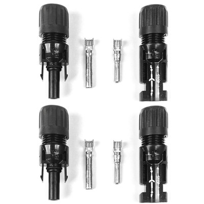 Staubli MC4 PV Solar Panel Cable Connector 2 Pairs - Made in USA
