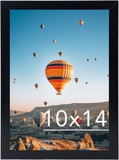 JCJMY 10x14 inch Picture Frame Black for 30 x 40cm Diamond Painting Art, Horizon