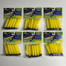 Lot of 6: Nerf Ammo Pack 10 Mega Darts Suction Tips Vintage 2000: Sealed NOS