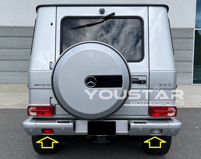 For Mercedes G Class W463 Backup Reverse & Rear Fog Light Guard