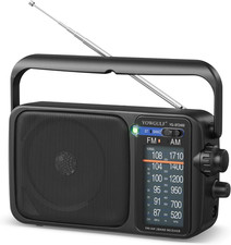 AM FM Radio with Best Reception,Bluetooth Portable AM FM Transistor,Battery O...