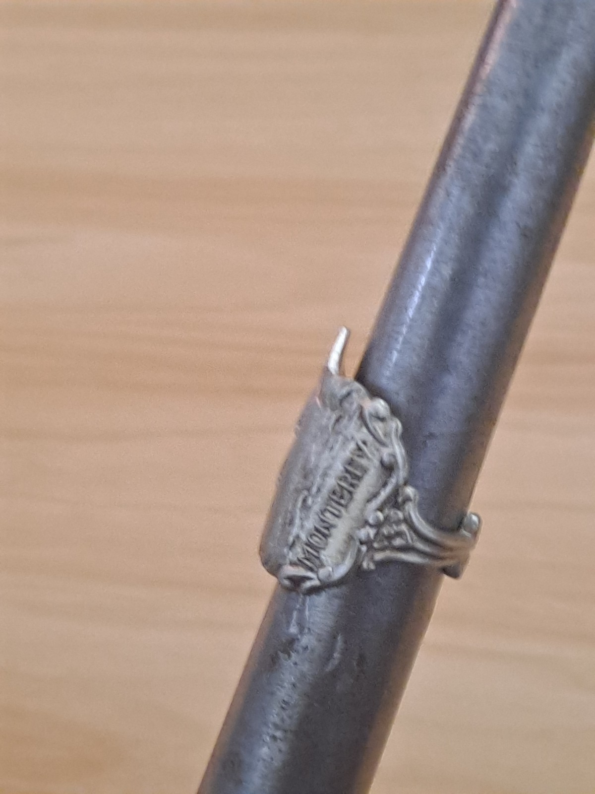 Handmade Spoon Ring Silver Plated - image 1