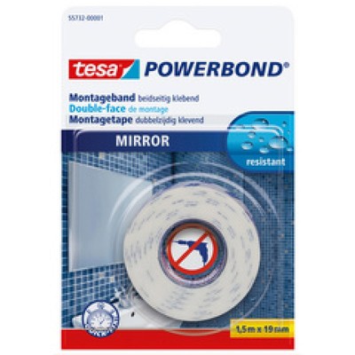 tesa Powerbond Montageband Spiegel 5m 38mm 55734-00000-04 (4042448817822)