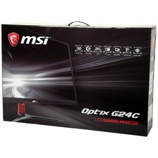Msi Optix G24vc 24 Curved Led Gaming Monitor For Sale Online Ebay