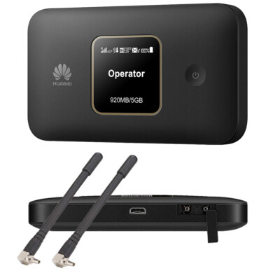 Huawei E5785Lh-23c LTE WLAN Hotspot 4G Cat.6 DL 300 Mbit/s inkl. 2x TS-9 Antenne