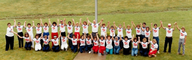 Bedford PA "Hands Across America" Hedstrom Corporation May 16 1986