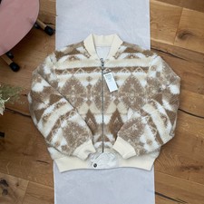 Polo Ralph Lauren Fleece Jacket Southwestern Teddy Serape Navajo Indian Size Xs