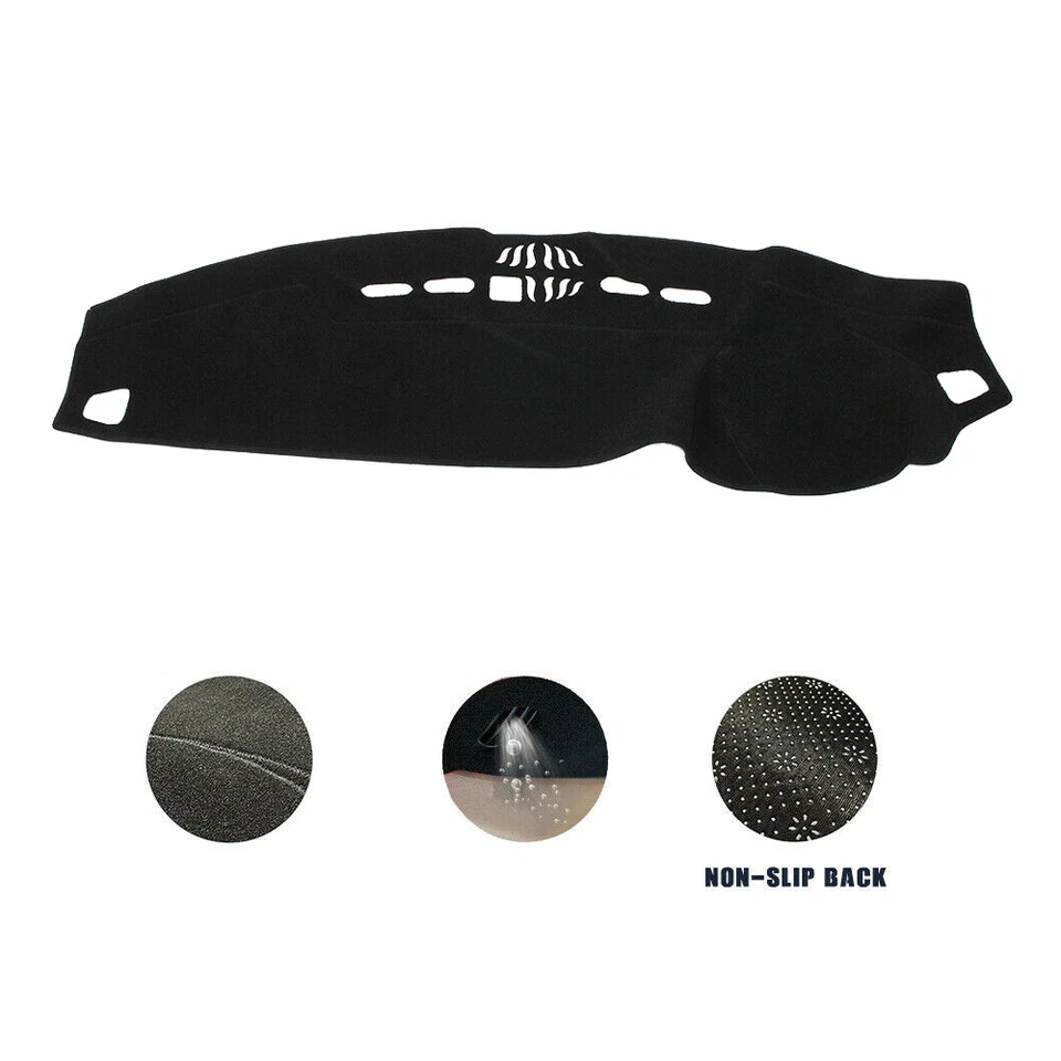 Non-Slip Dash Mat For LAND ROVER DISCOVERY 3 3/2005-9/2009 Dashboard Cover Black - image 2 of 4