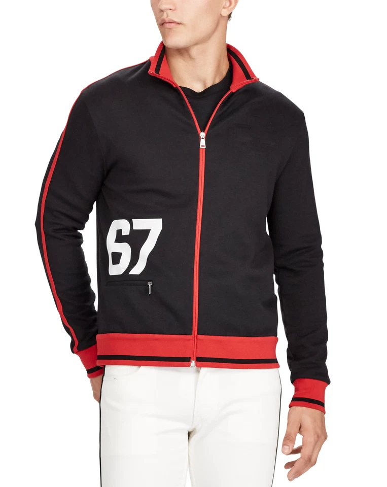 Ralph Lauren фиолетовый ярлык Tour De Ralph 67 Track куртка новый $895 - Изображение 2 из 3