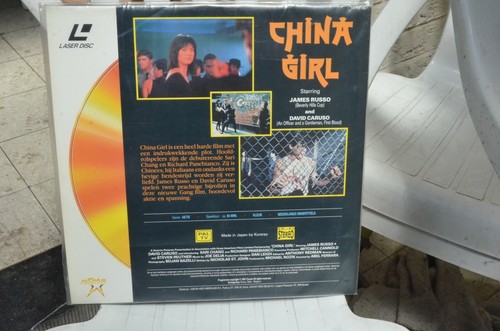 CHINA GIRL 1987 Cascar Video BE LaserDisc PAL TV 9 Pays FREE Mondial Relay Point - Photo 2/2