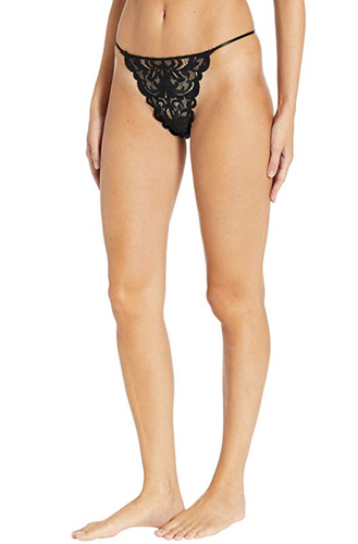 Tanga Free People Mujer Reese Cintura Alta Negro Talla S - Imagen 2 de 3