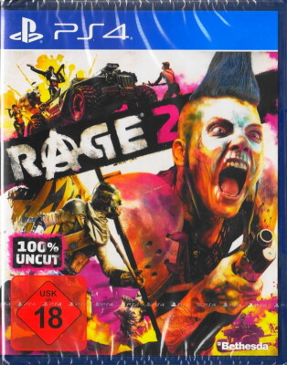 Rage 2 - PS4 / PlayStation 4 - Neu & OVP - Deutsche Version